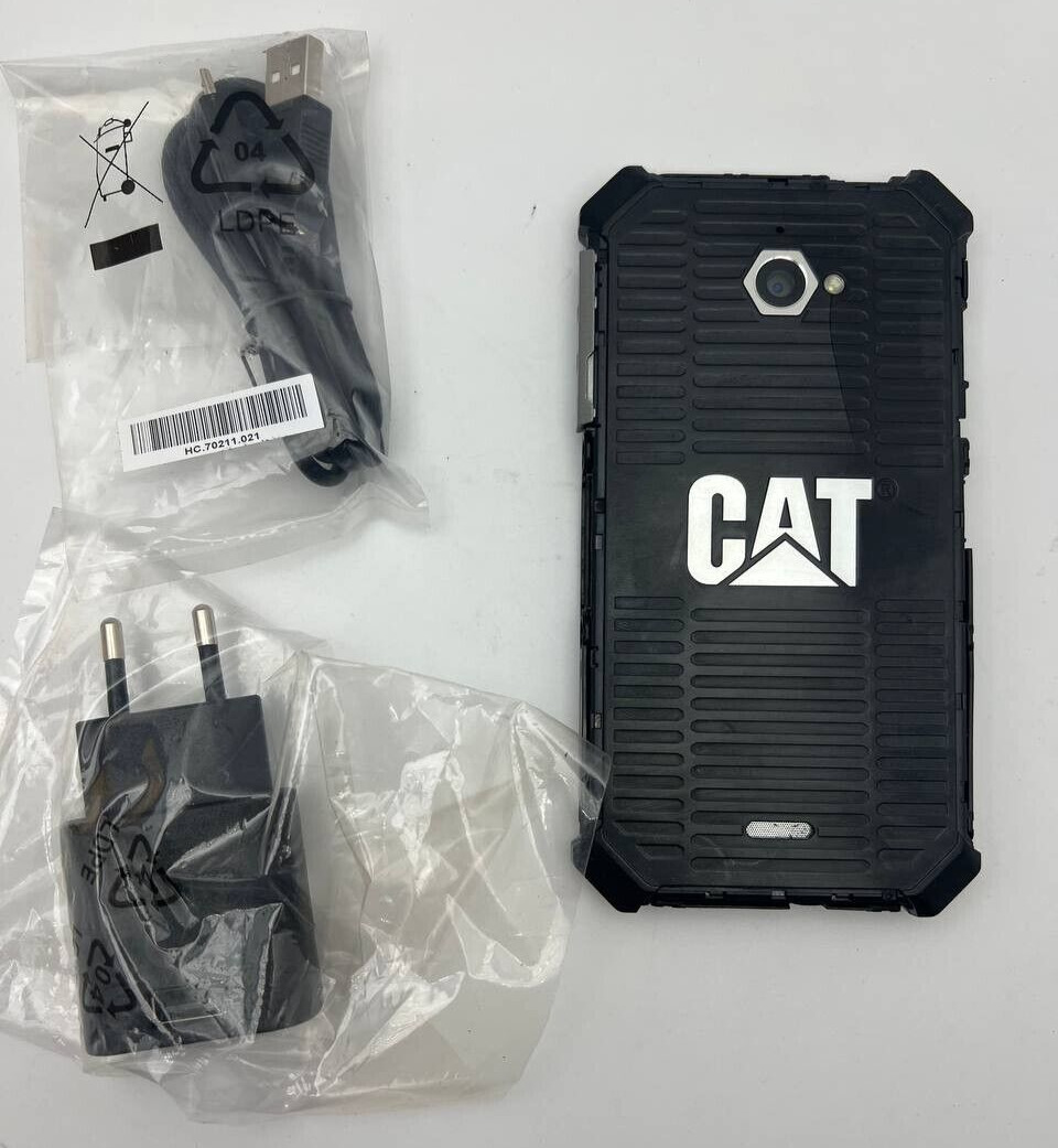 Cat S50 8GB Android Smartphone Cell Phone Locked 8MP 4.7″ Rear cracked READ