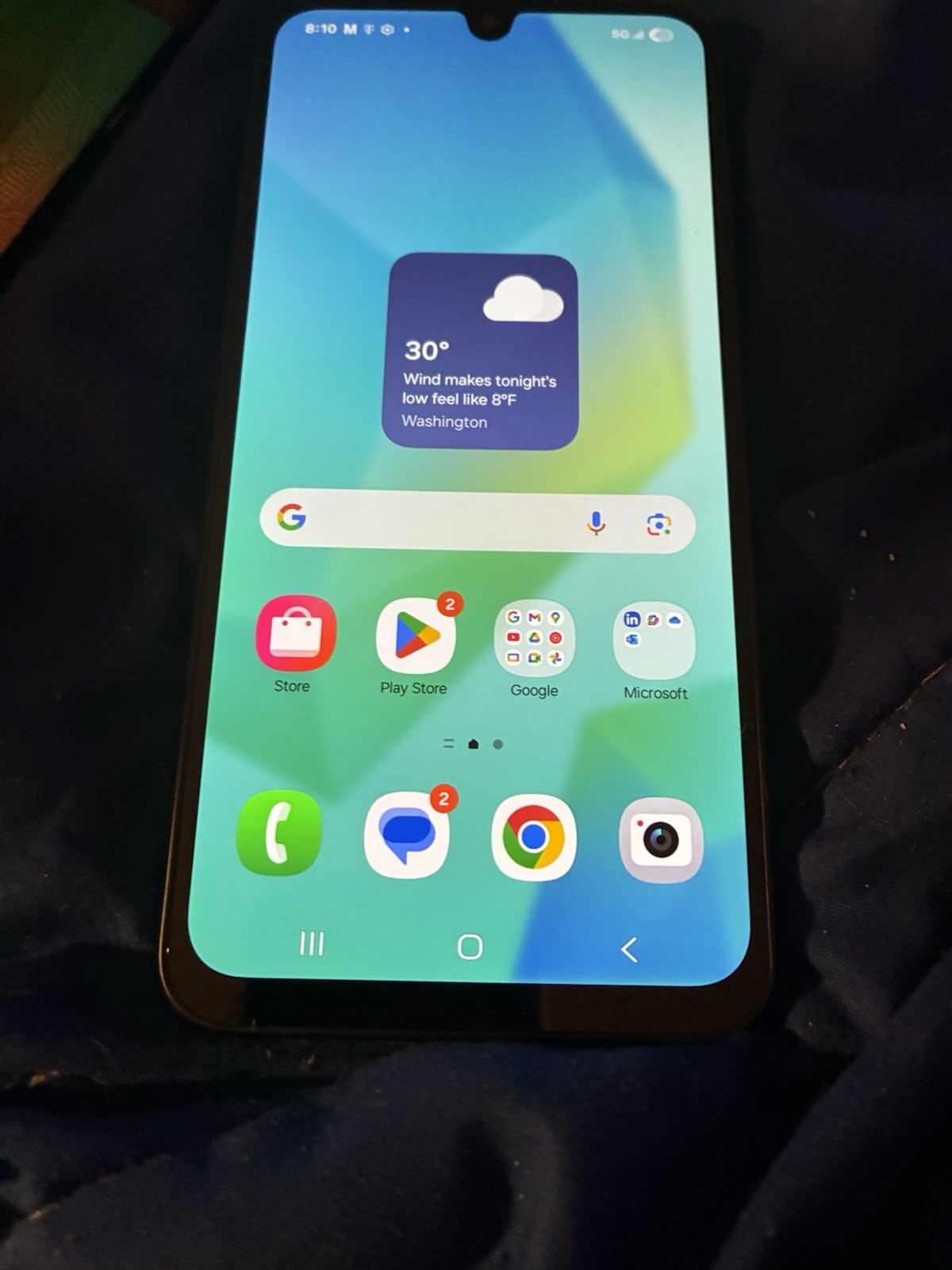 Samsung Android Smartphone Black Wi-Fi Bluetooth GPS Bar Style