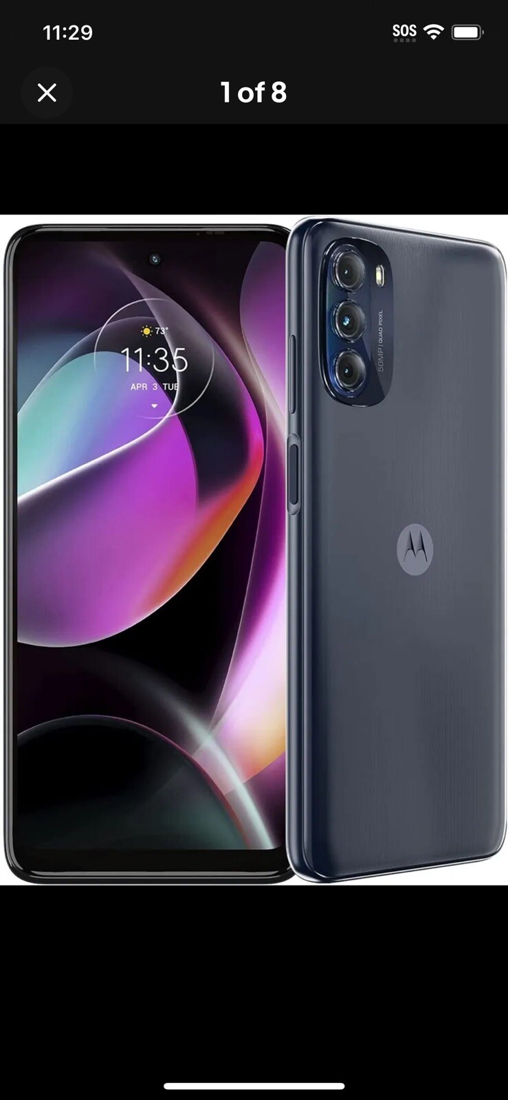 Motorola Moto G 5G 2022 XT2213-2 64GB 50MP – Gray (GSM 🔓 Unlocked) 🔟/🔟
