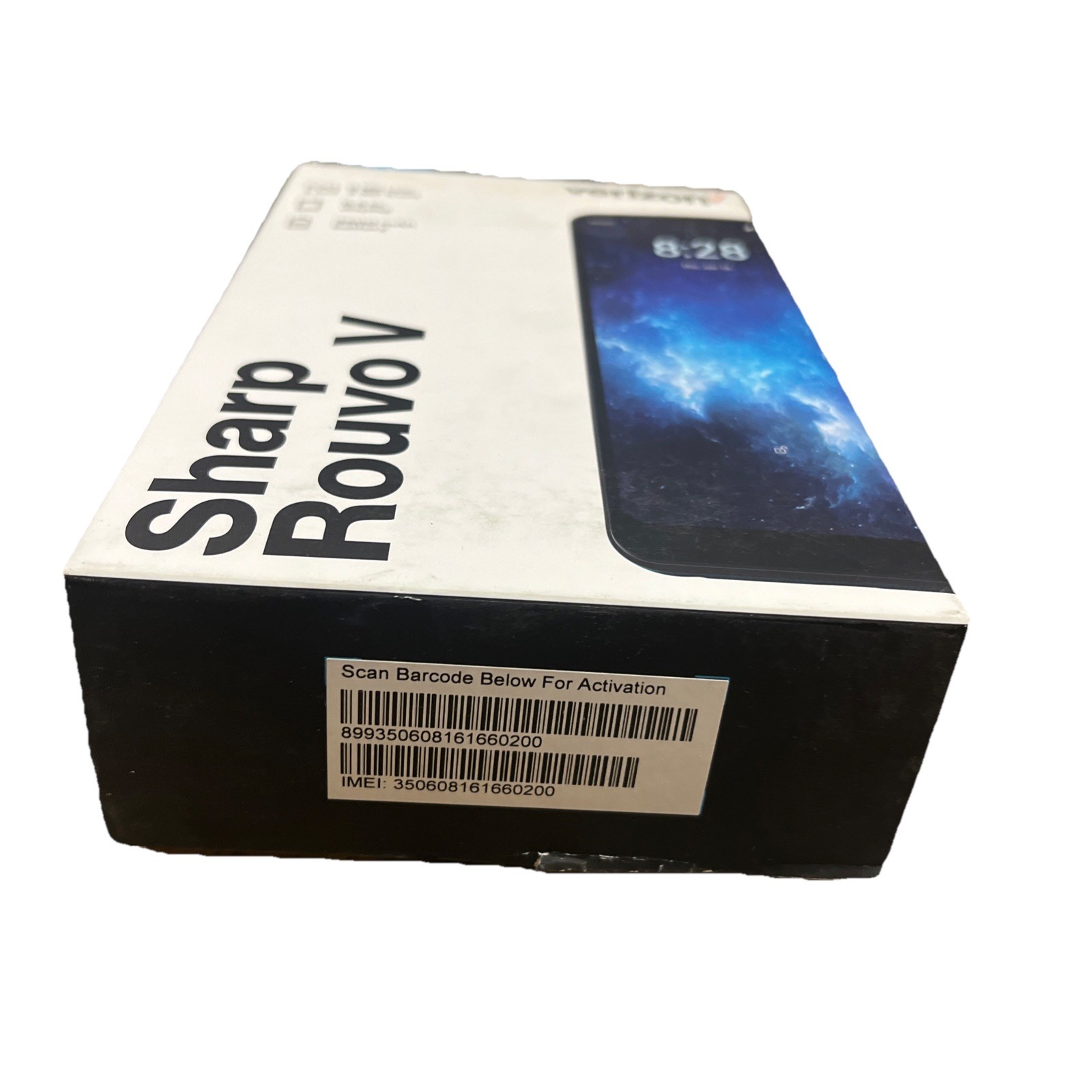 Verizon Sharp Rouvo V, 32GB, Black – Prepaid [Locked to Verizon Prepaid]
