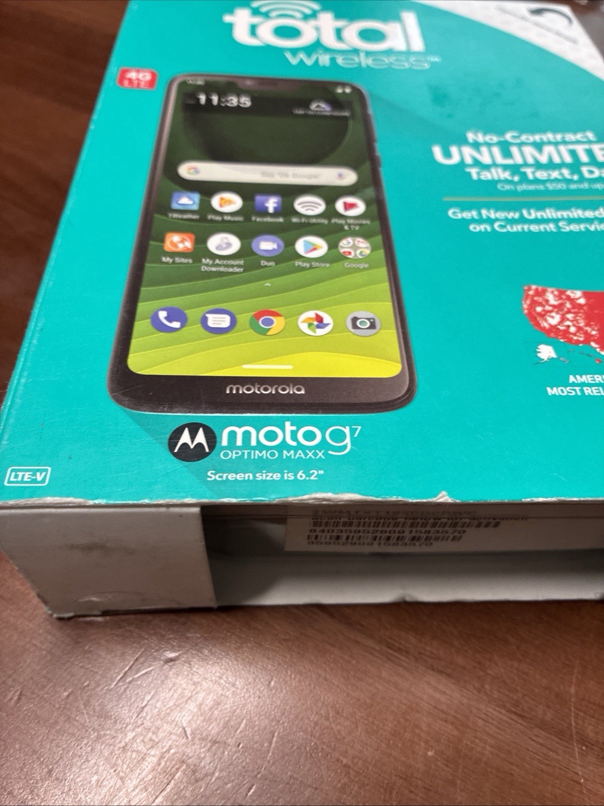 Total Wireless Moto g7 Optimo Max