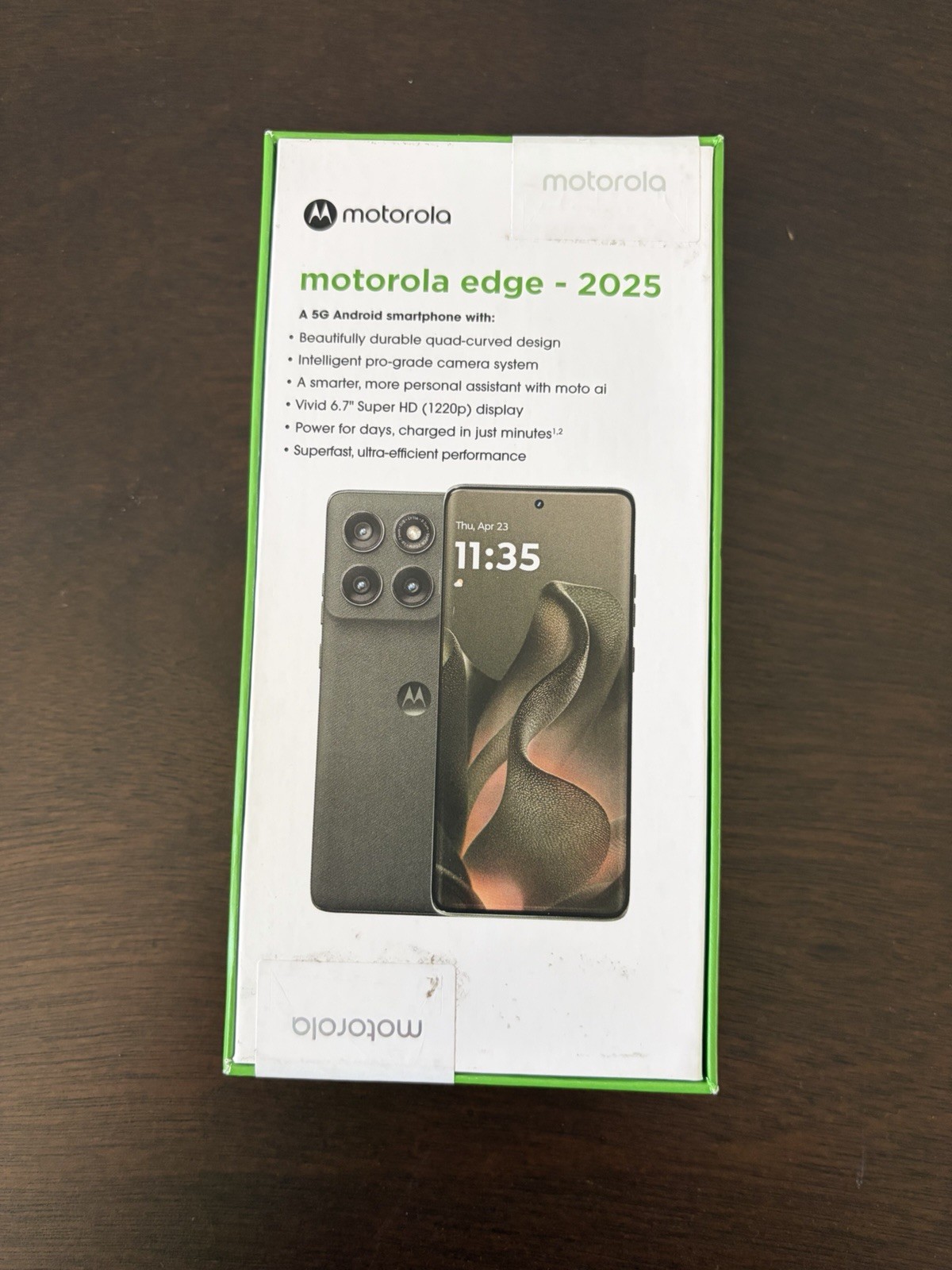 Motorola Moto Edge 2025 – 256GB (Cricket) – BRAND NEW SEALED