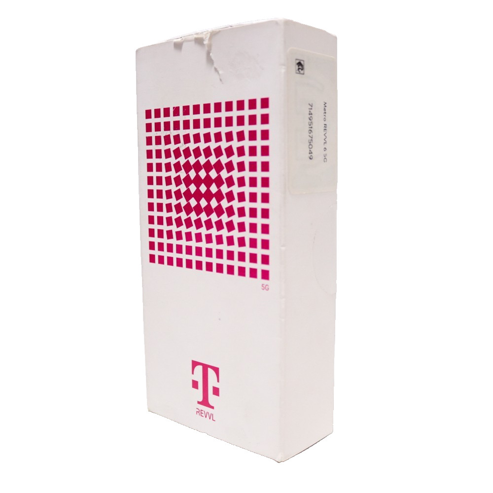 Metro by T-Mobile REVVL 6 5G, 64GB, Blue – Prepaid Smartphone