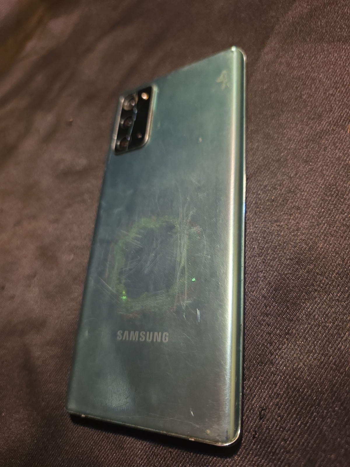 CONDITION UNKNOWNSamsung Galaxy Note 20 5G SM-N981U 128GB Mystic Green Unlocked