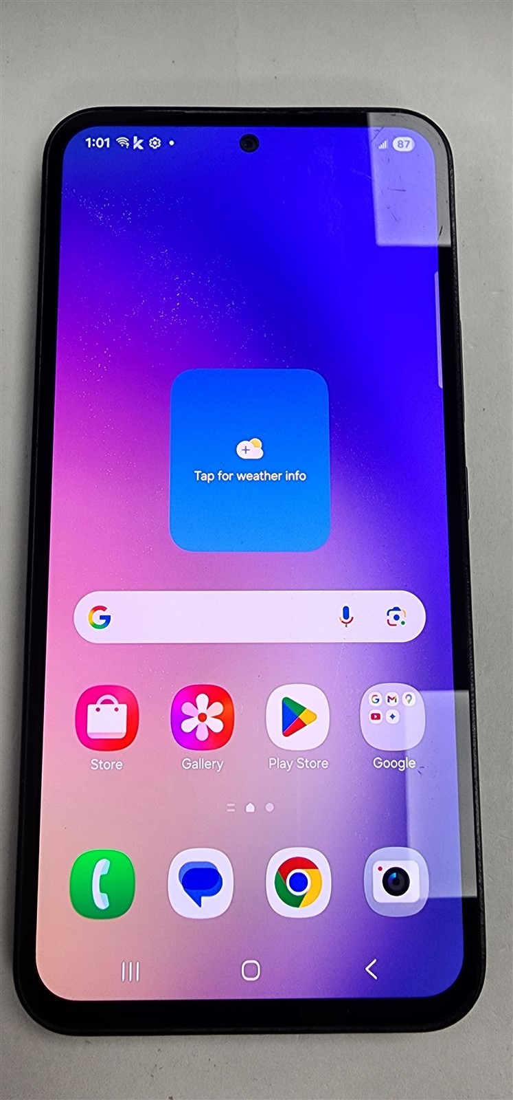 Samsung Galaxy A54 128GB Gray SM-A546U (Unlocked) -GSM World Phone- CF0130