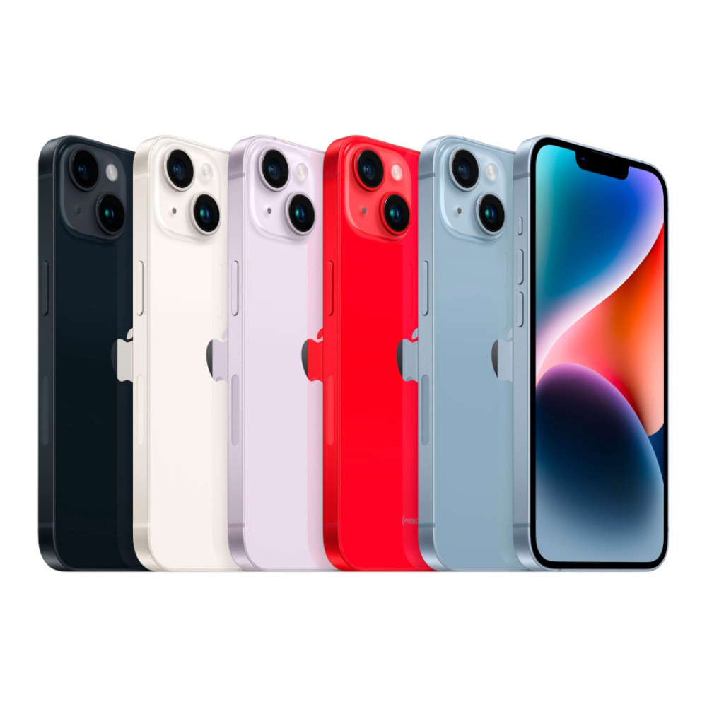 Apple iPhone 14 128GB / 512GB Unlocked Cricket 5G Clean ESN iOS LTE