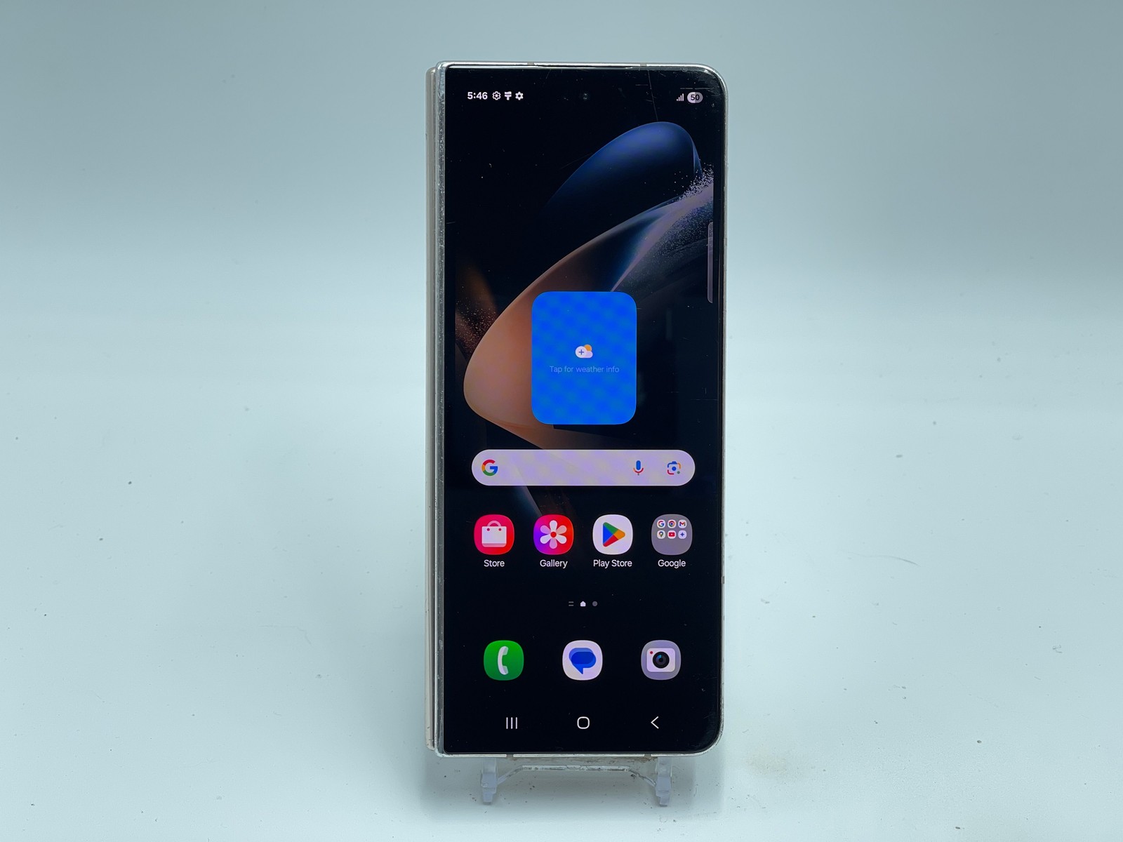 Samsung Galaxy Z Fold4 512GB SM-F936B (Unknown) Beige CrkBk, BdLCD (E-0057)