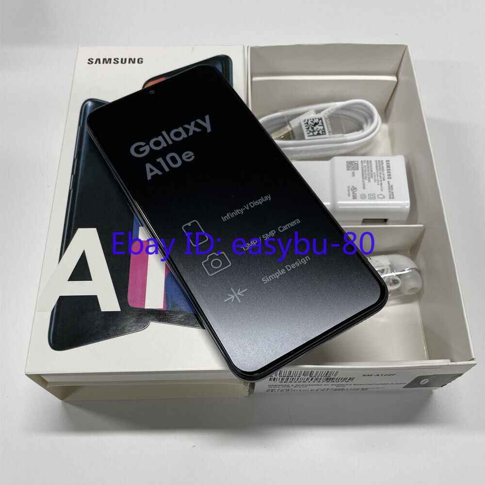 Samsung Galaxy A10e SM-A102U1 32GB ROM 2GB RAM Unlocked Smartphone- New Unopened