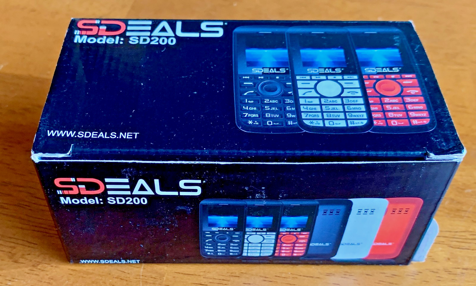 SDEALS SD200 – Unlocked 32 MB Rare Cellphone Dual SIM FM Radio NEW