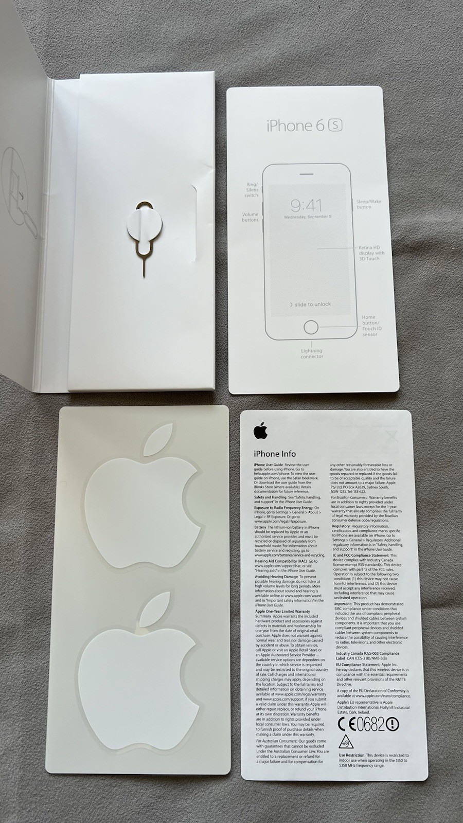 Apple iPhone 6s 64GB Space Gray A1688 – 85% Battery – Factory Unlocked w Box