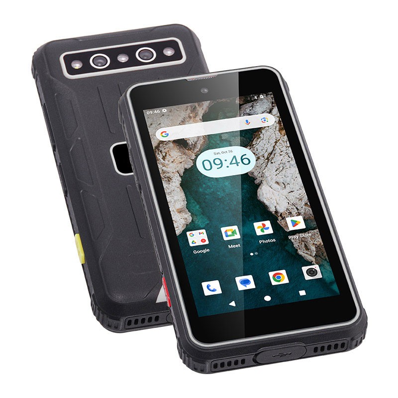 MINI 4G LTE Rugged Phone Android 14 Mobile NFC Dual SIM Outdoor Unlocked UNIWA