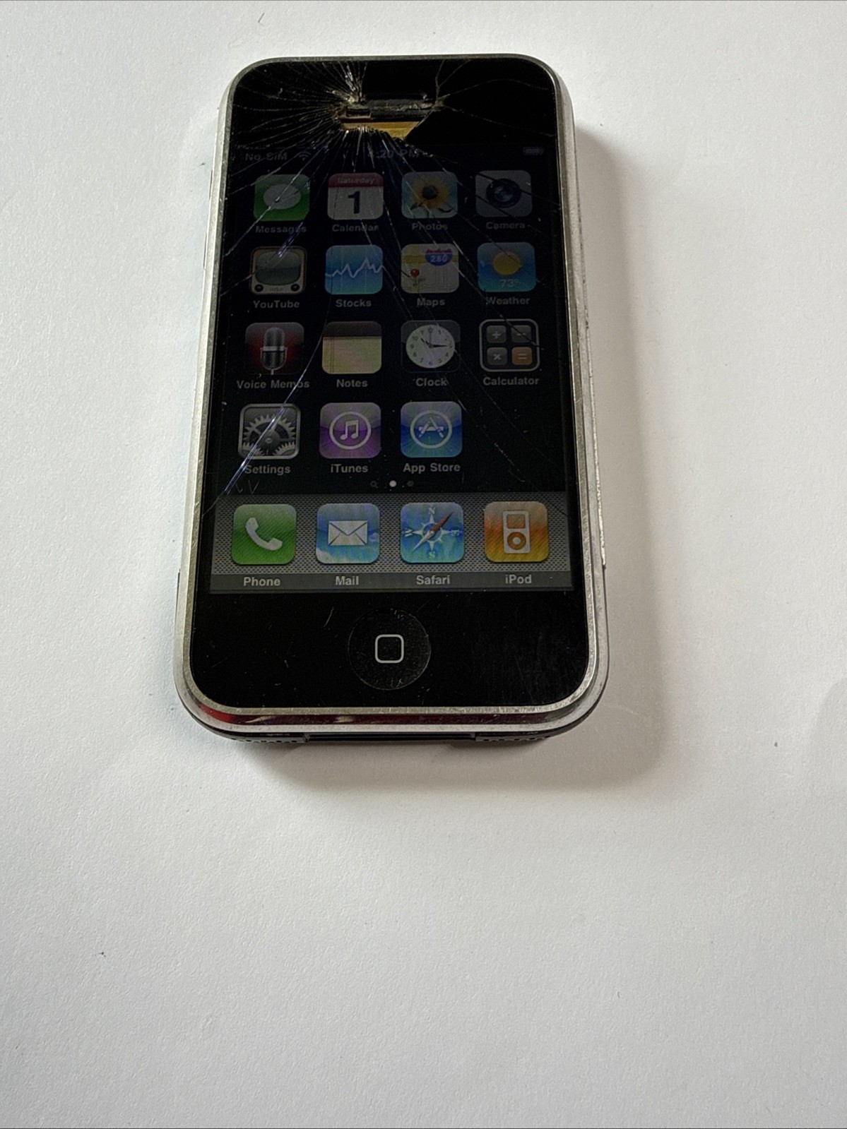 Apple iPhone 1st Generation – 8GB – Black – A1203 (GSM)