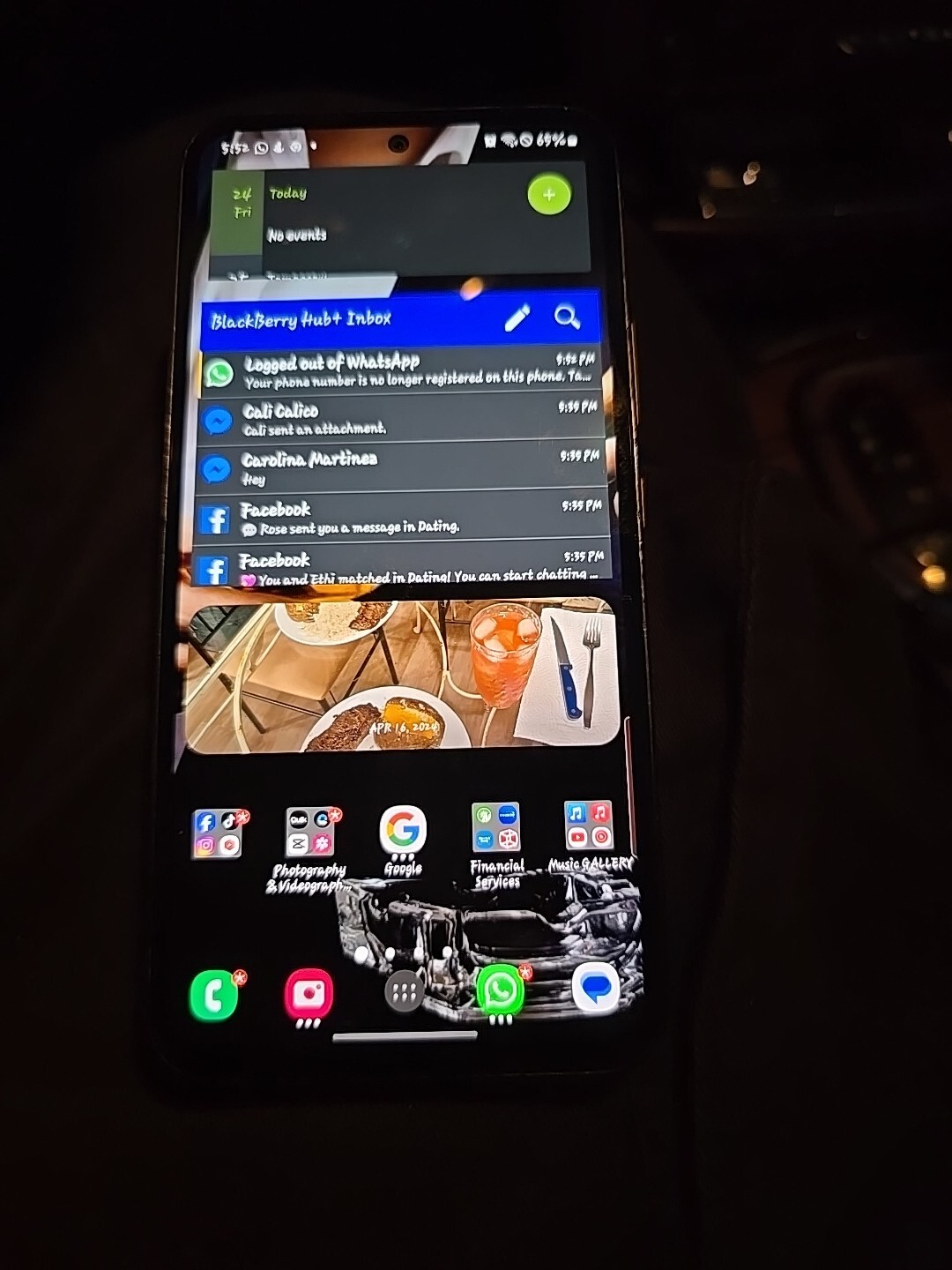 Samsung Galaxy A54 5G With TikTok And CapCut Installed SD Card Slot