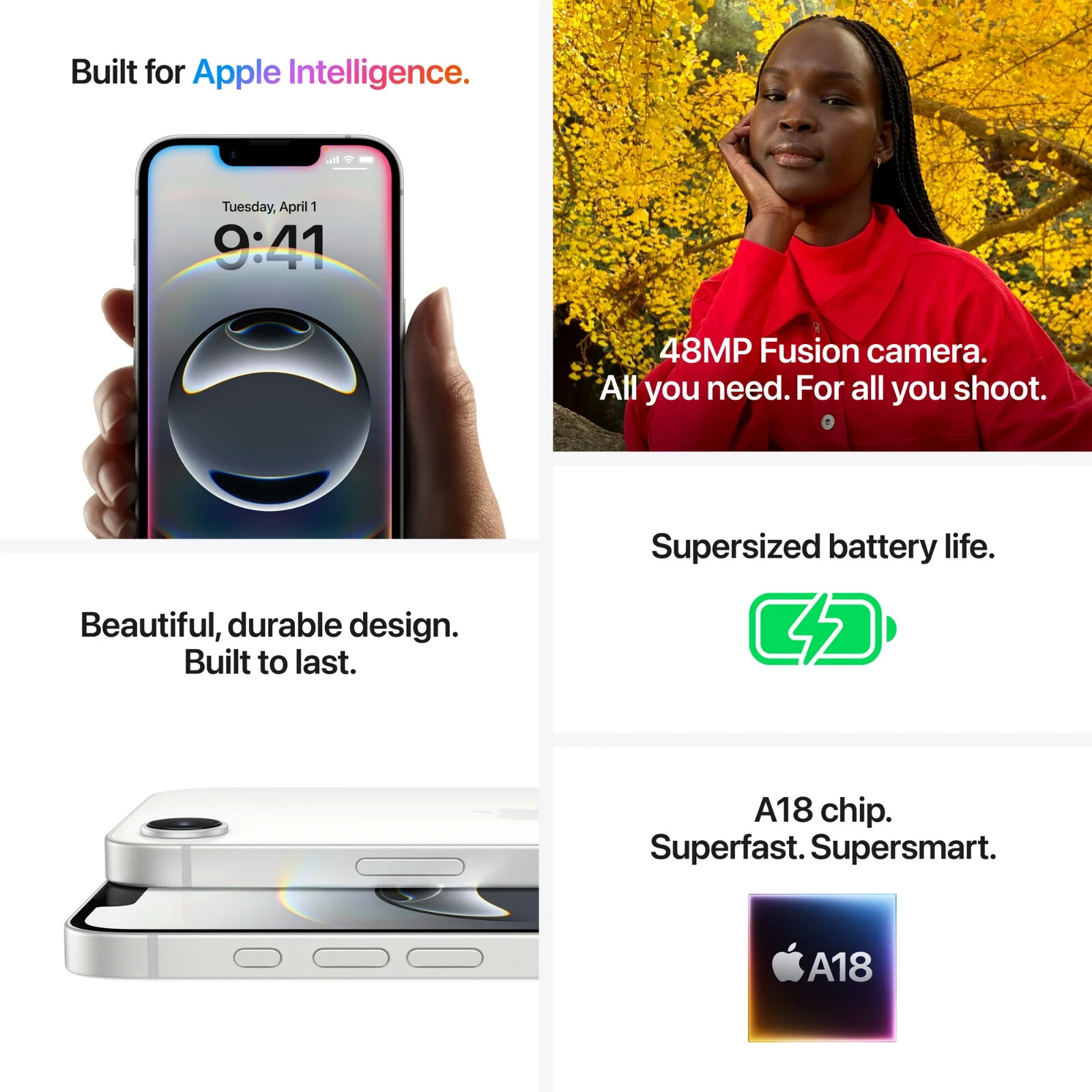 Apple iPhone 16e 128GB Black Unlocked | 100% 🔋Battery | 1 Year Warranty VG