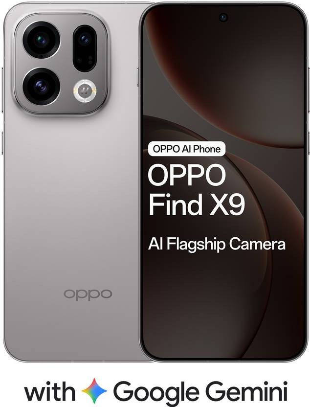 OPPO Find X9 5G – Titanium Grey 16GB RAM 512GB –Global Version No Tariff In Usa.