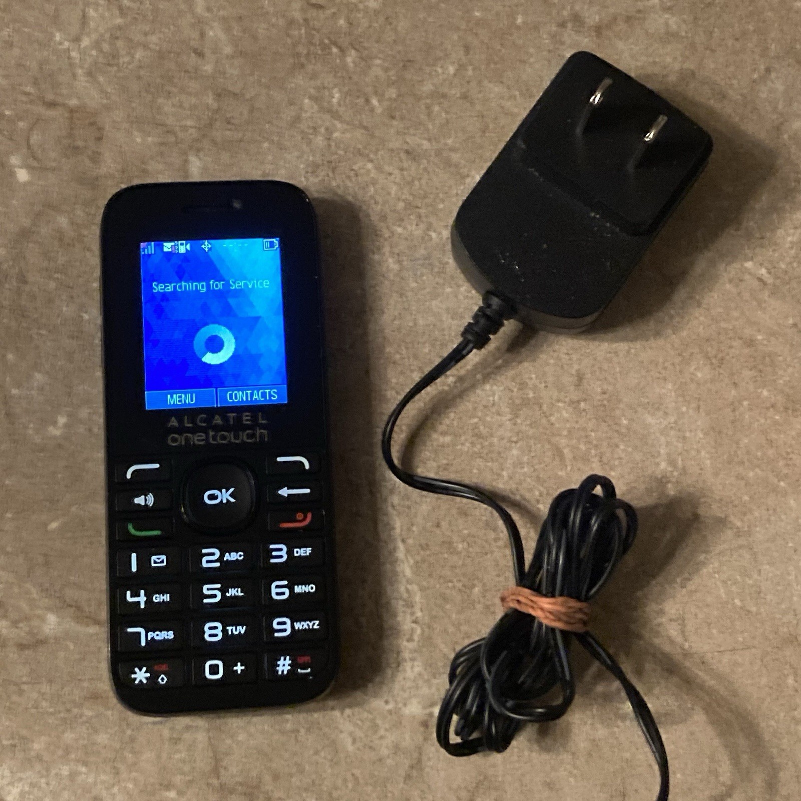 Alcatel One Touch Cinch 1018B – Black Phone Tested Working
