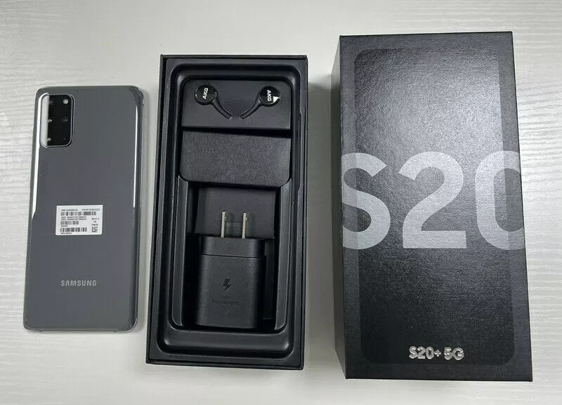 NEW SEALED Samsung Galaxy S20+ Plus 5G SM-G986U1 128GB GSM+CDMA Factory Unlocked