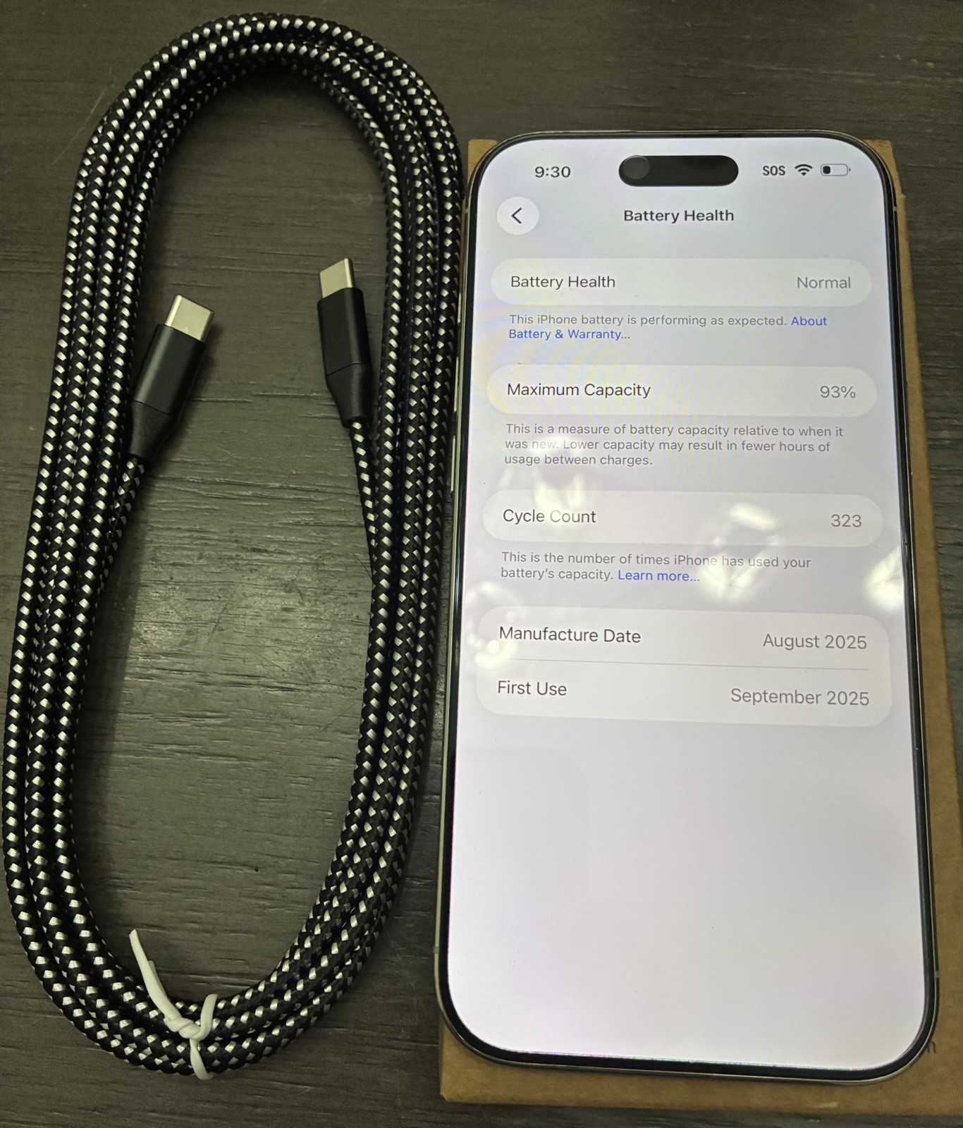 iPhone 17 Air – 256GB – T-Mobile – Parts