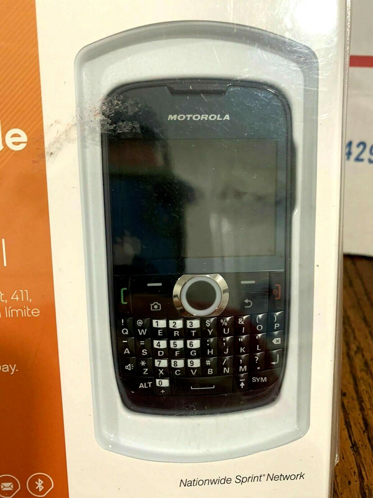🔥 New never opened Motorola Theory – Black (Boost Mobile) Cellular – Fast Ship