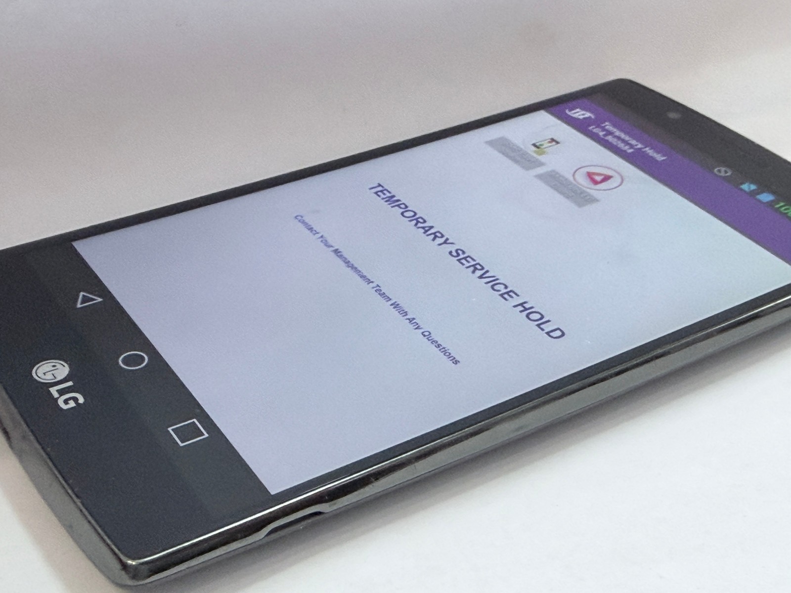 AT&T LG H811 G4 Android 4G LTE Smart Phone / GOOD LCD / BAD SOFTWARE