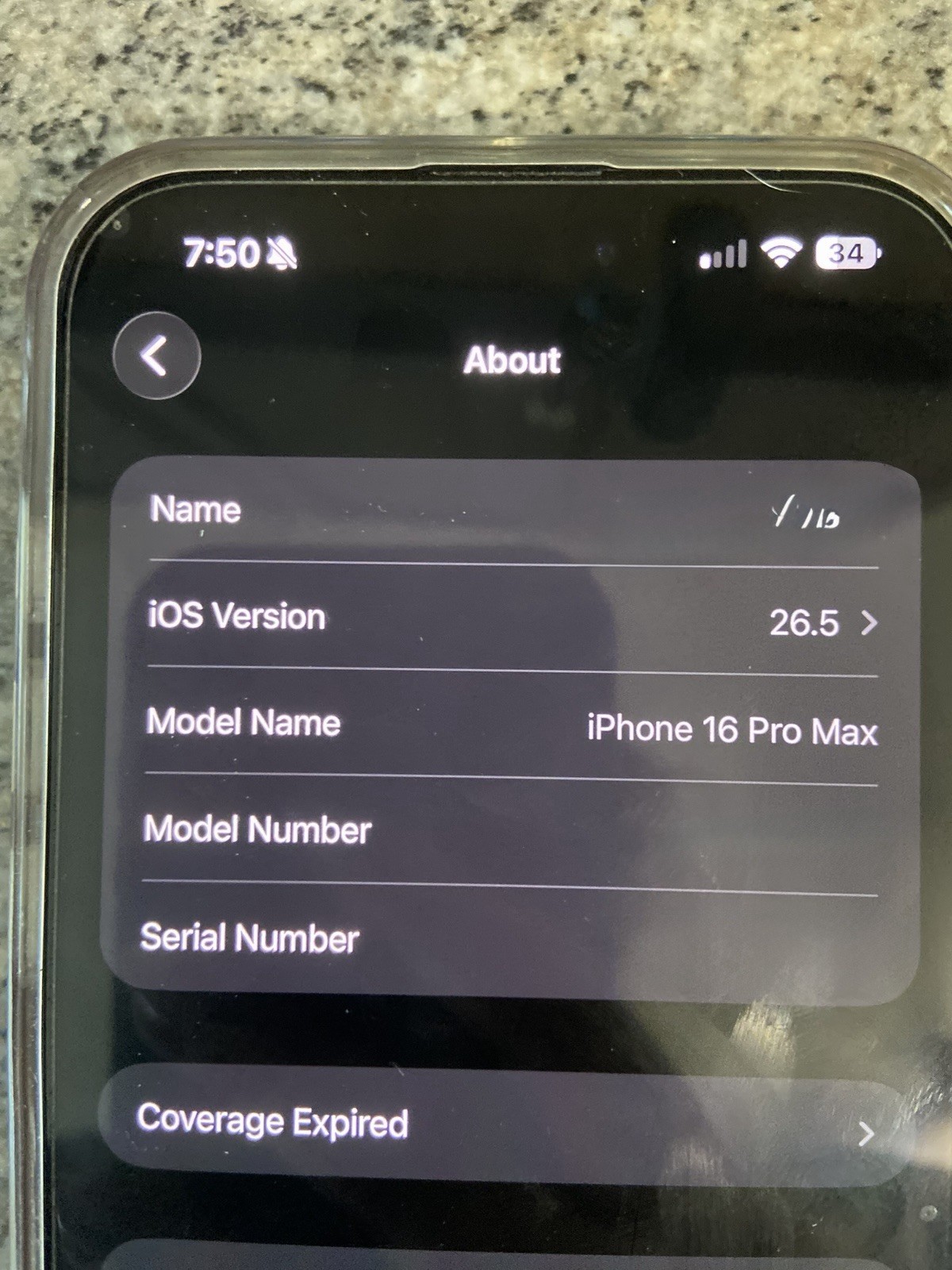 Apple iPhone 16 Pro Max 256GB Black 5G A18 Pro 48MP iOS GPS NFC Wi-Fi
