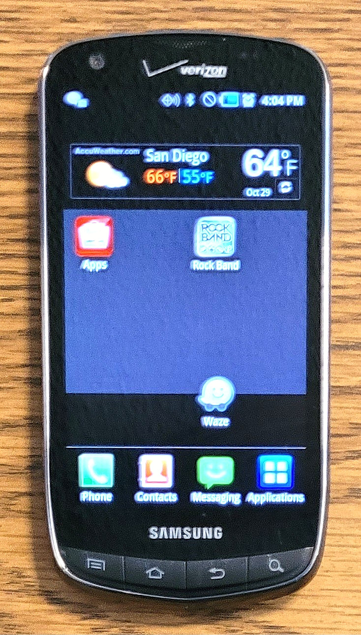 Samsung Droid Charge SCH-I510 – Gray ( Verizon ) 4G LTE Android Smartphone