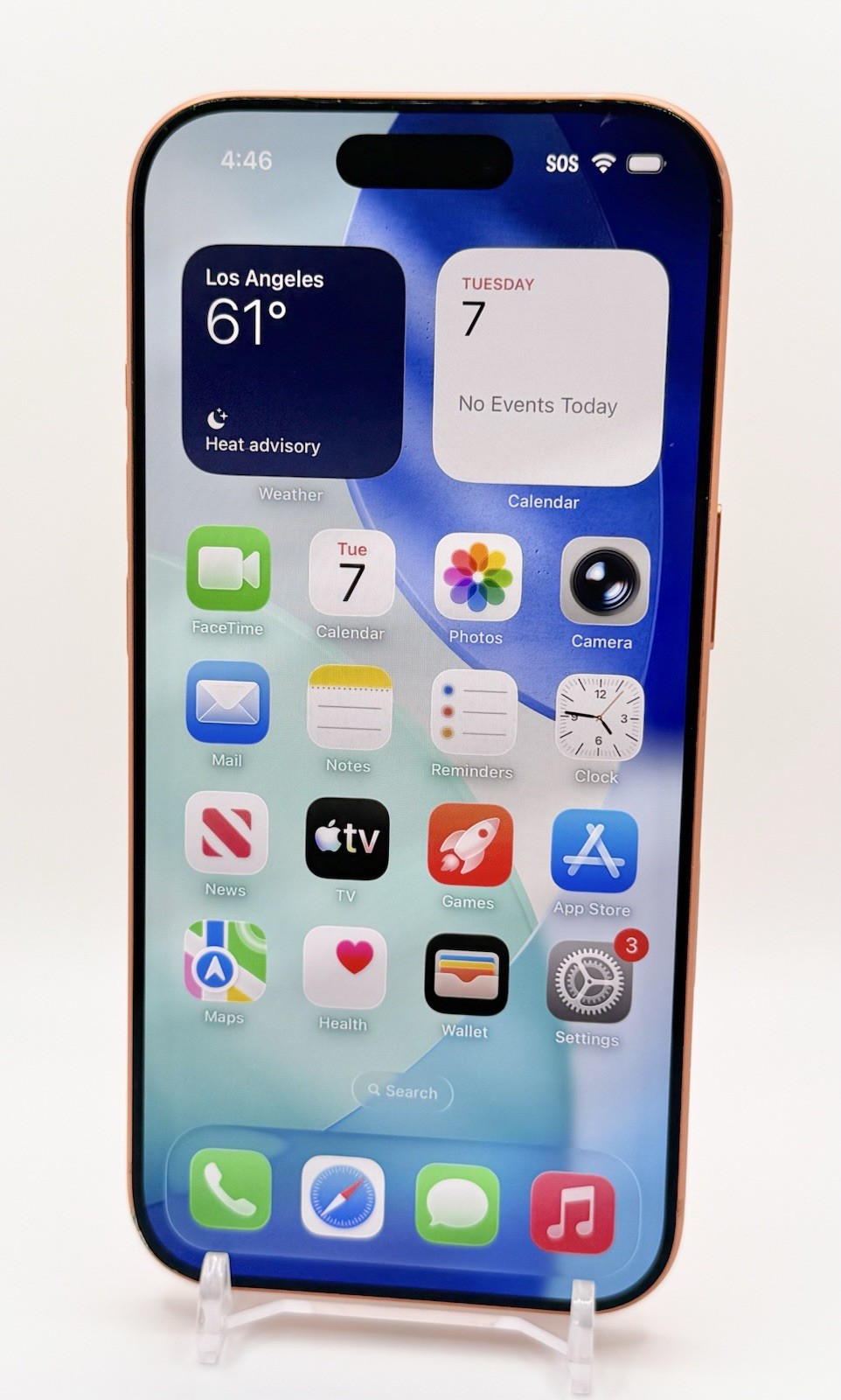 Apple iPhone 17 Pro 256GB Orange (Spectrum) – ESN Issue **READ DESCRIPTION**
