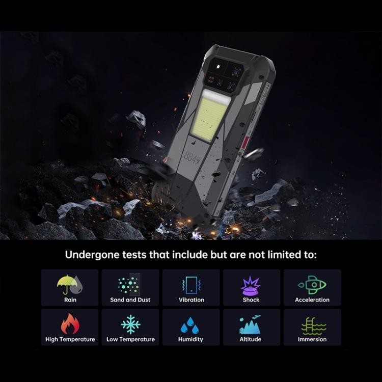 Unihertz Tank 4 Pro Rugged 5G Phone, 16GB+512GB, Projector, Night Vision.
