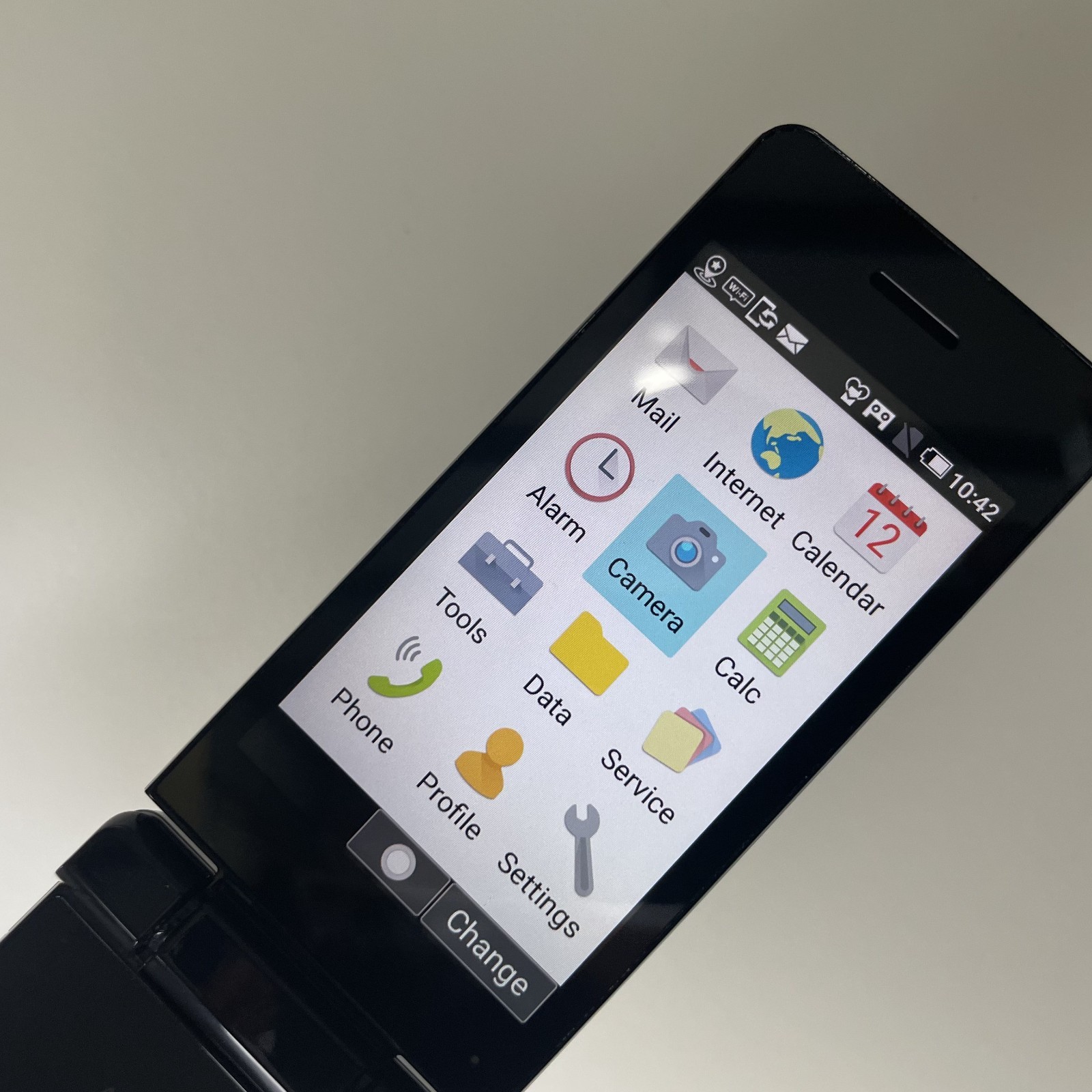 SHARP AQUOS Keitai 3 805SH SoftBank Unlocked SIM Free Flip Phone Black Japan