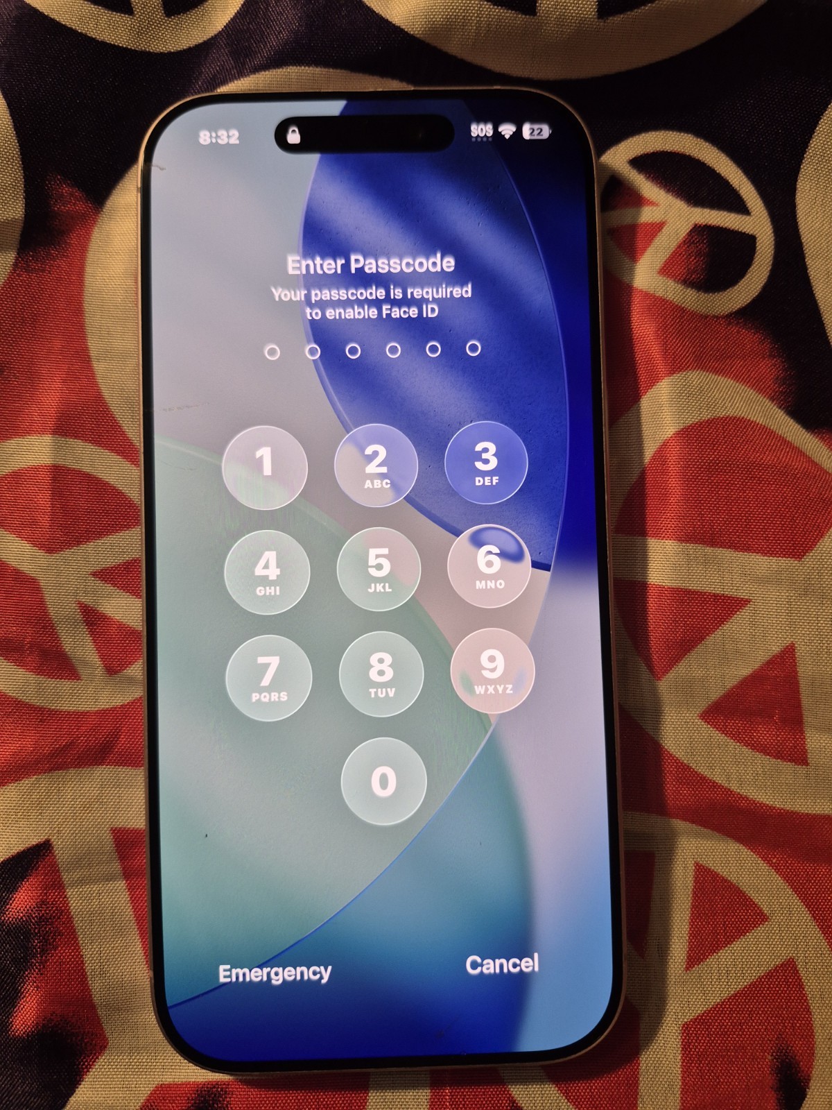 Apple iPhone 17 256GB Purple 6.3in Unlocked iOS Passcode Locked A1984