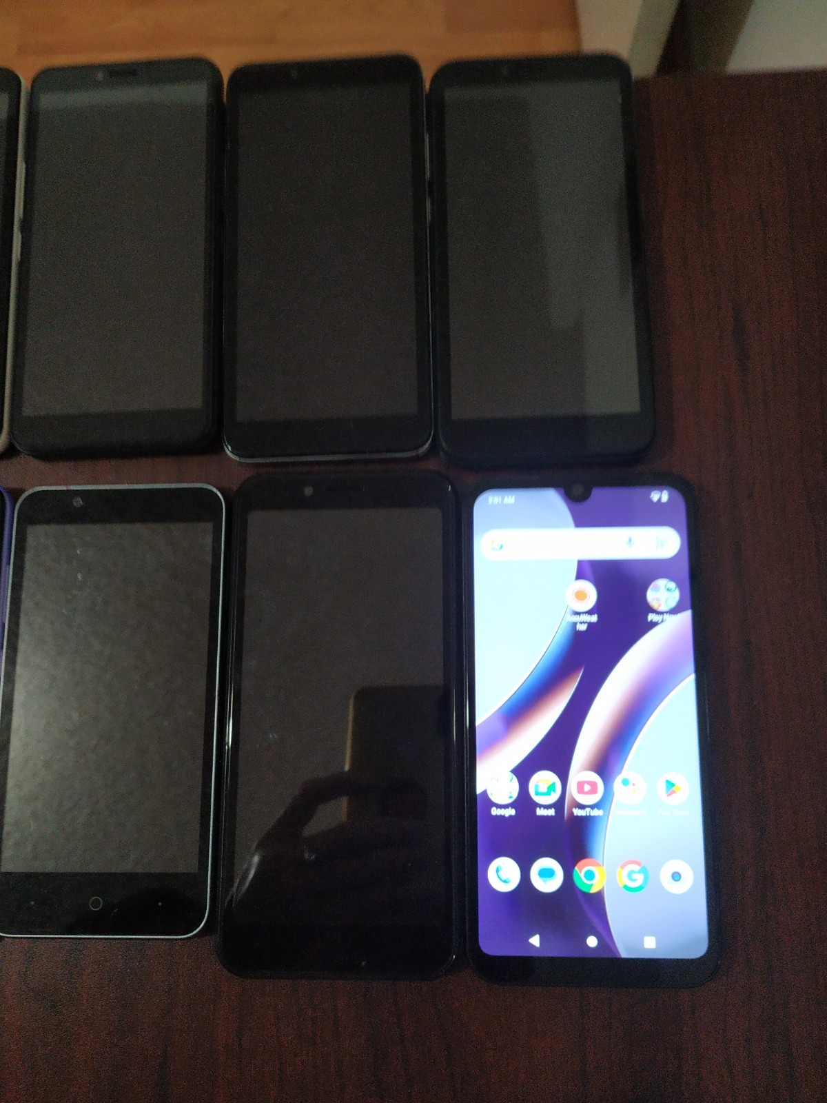 Lot of 10 Mixed Brand VORTEX /coolpad/BLU/NUO and other 16GB Smartphone