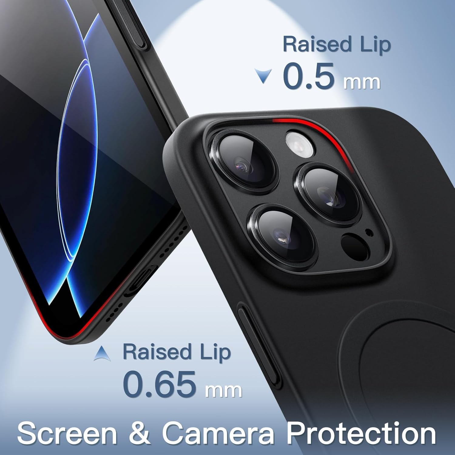 Magnetic 0.6mm Ultra Slim Case for iPhone 16 Pro Max 6.9 Inch Lightweight Matte