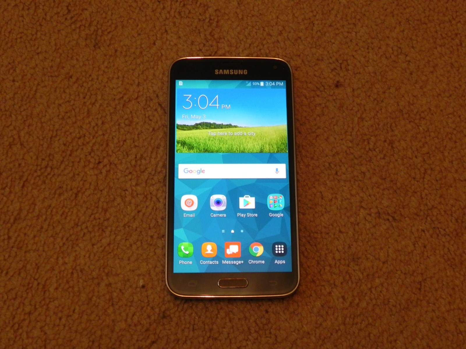 Samsung Galaxy S5 SM G900V UD 16GB Smartphone Black in Original Box