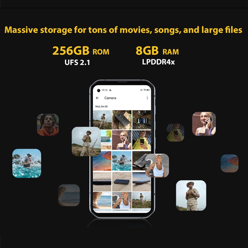 Global 5G Blackview BL6000 Pro Rugged Smartphone Android 13 Outdoors Octa Core