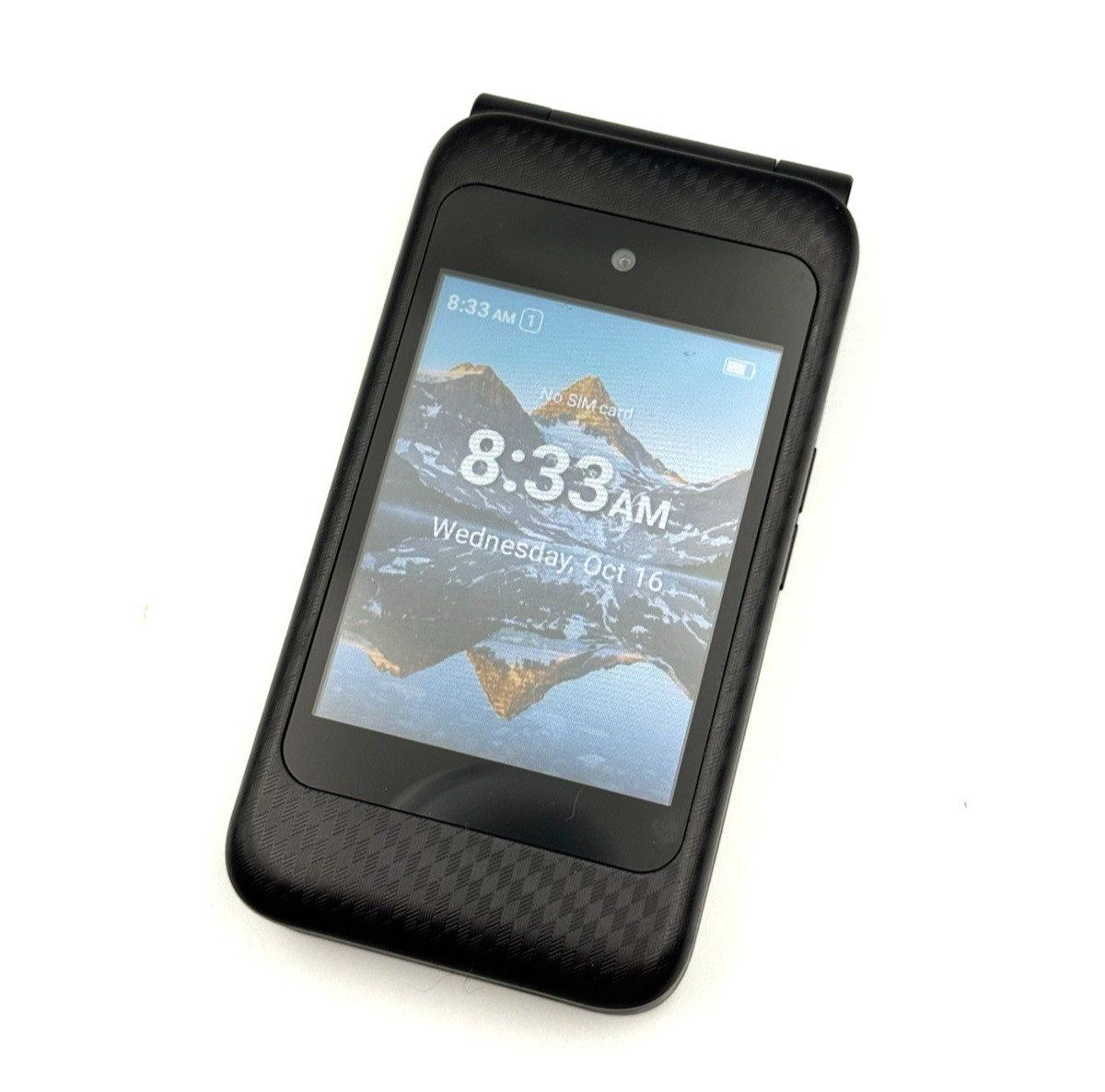 Summit SLD06D Flip Phone Boost Mobile 4G LTE Large Buttons Camera Black
