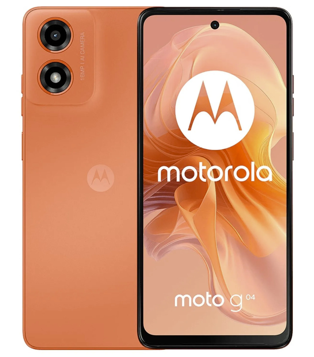 Motorola Moto G04 XT2421 128GB UNLOCKED 6.56″ Orange SmartPhone Open Box US A+