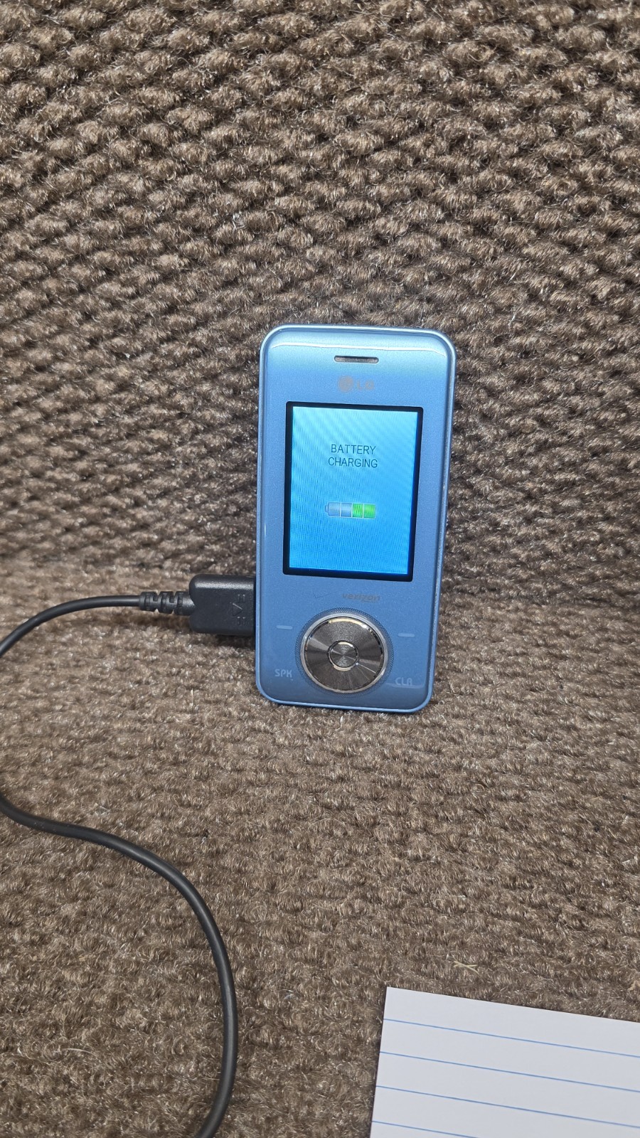 Verizon Lg Chocolate ‘Ice Blue’ – Model VX8550A – W/BOX