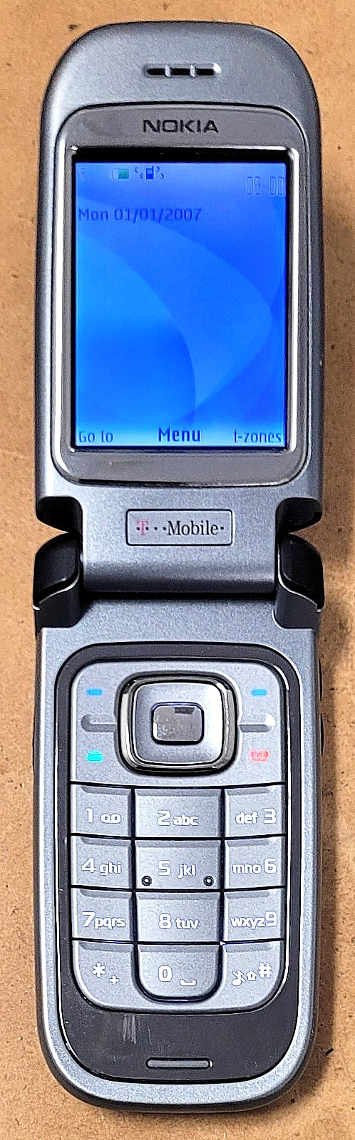 Nokia 6263 – Black and Gray ( T-Mobile ) Very Rare Cellular Flip Phone