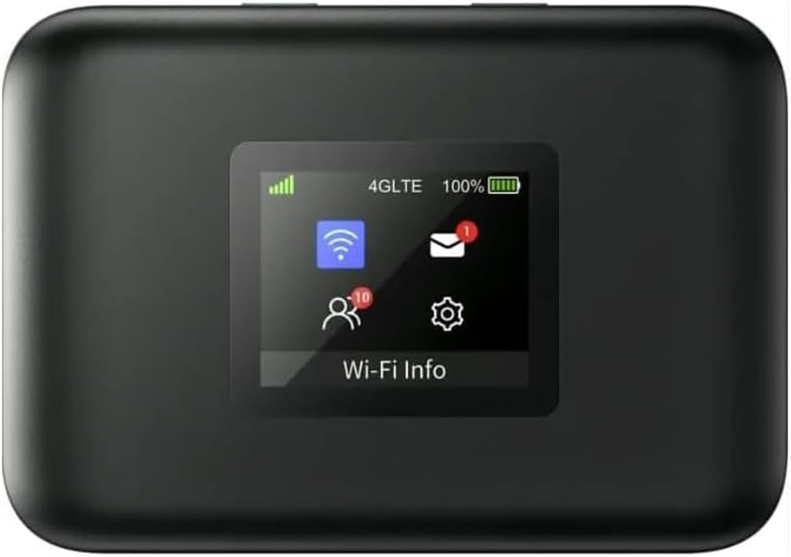 Turbo Hotspot 3: 256 MB, Black – Prepaid Hotspot (Unlocked), Connects up to 16 D