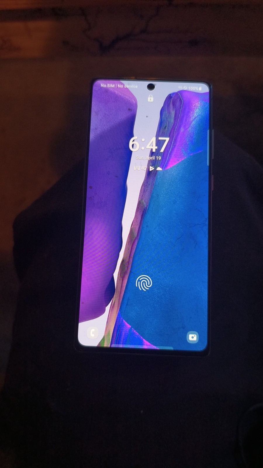 Samsung Note 20 5G – SM-N981U – T-Mobile/Verizon/AT&T Or Unlocked – Very Good