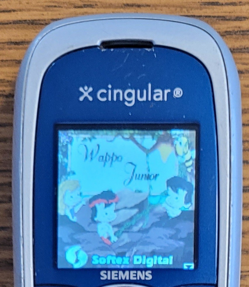 Siemens CT66 – Blue and Gray ( Cingular ) Very Rare Cellular GSM Phone