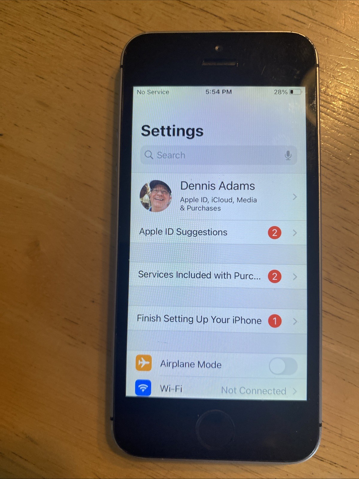 Apple iPhone SE 32 GB Space 1st Generation Space Gray (Unlocked) A1662 READ