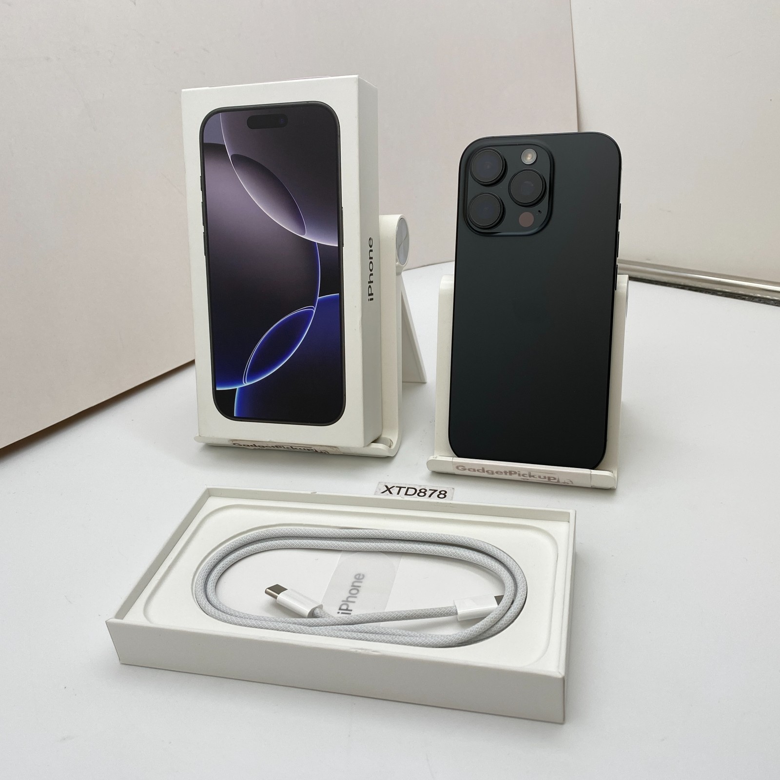 Apple iPhone 16 Pro – 1TB – Black Titanium (Unlocked) – Open Box