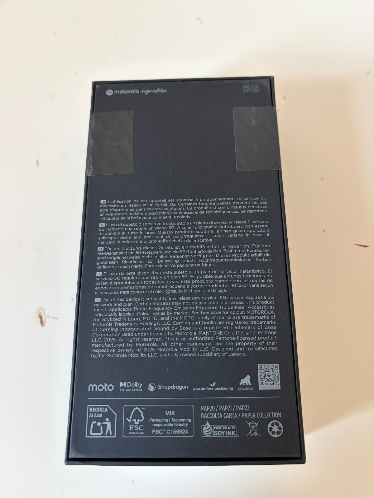 Motorola Signature 16/512GB Pantone Martini Olive – NEW Smartphone w/ Warranty
