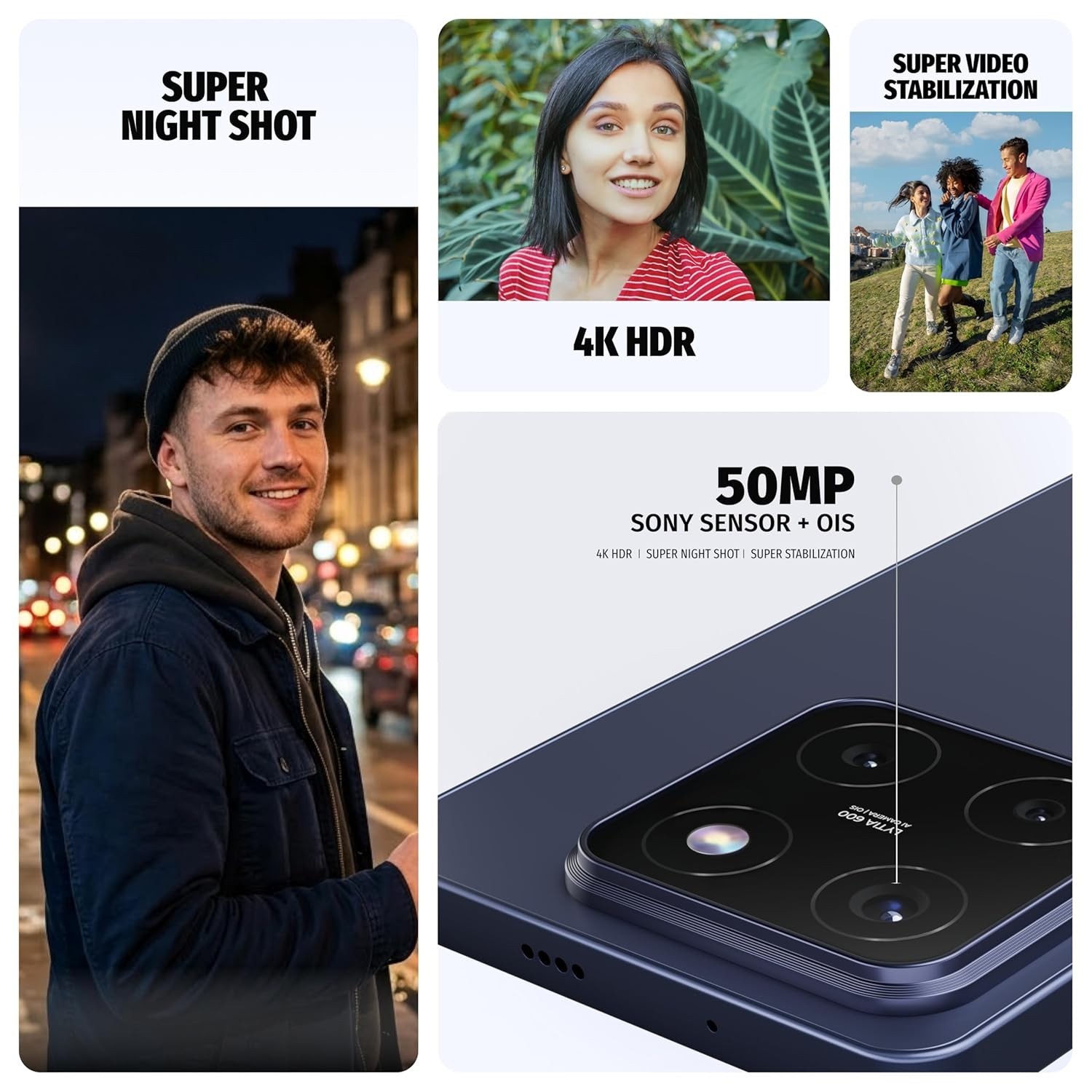 Wobble One 5G 12GB 256GB 50MP Epic Front Camera Dual 4KHDR Unlocked Global White