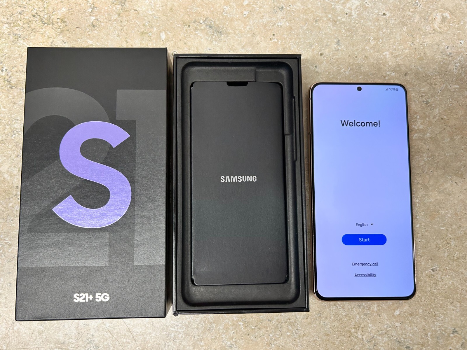 Samsung Galaxy S21+ Plus 5G 128GB Unlocked GSM+CDMA Excellent In-Box- All Colors