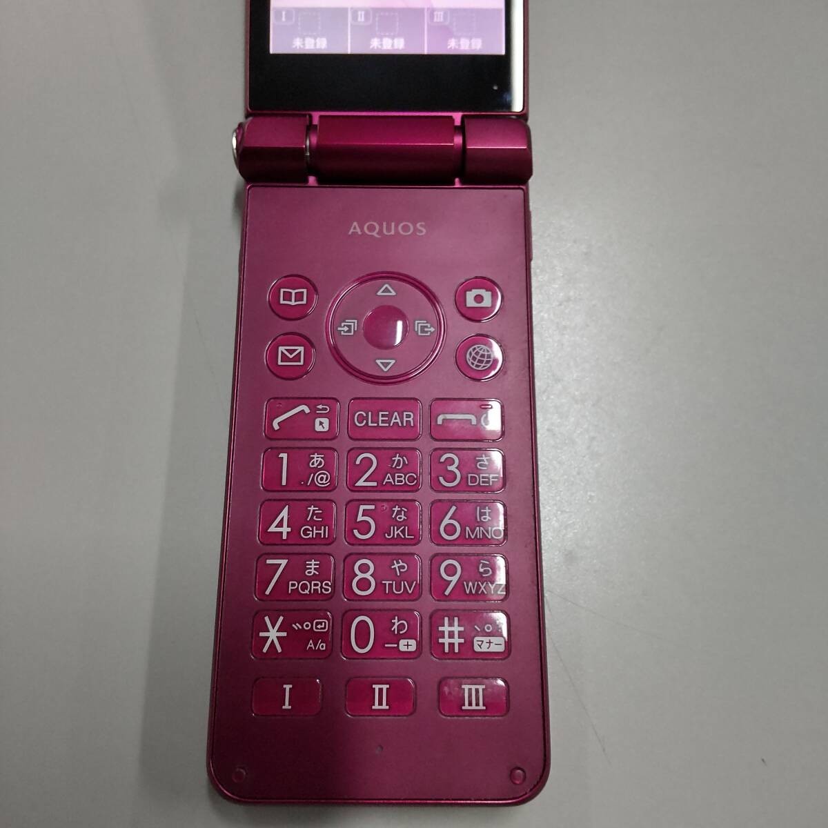 SHARP AQUOS KEITAI Red SH-N01