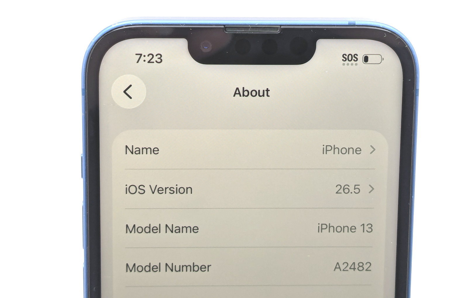 Apple iPhone 13 A2482 128GB Fair Condition | Blue | UNLOCKED