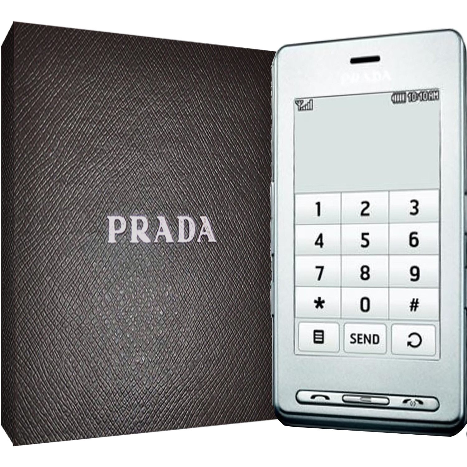 LG KE850 Prada 2G Silver 8MB Storage Single-Sim Unlocked GSM KE850 NEW