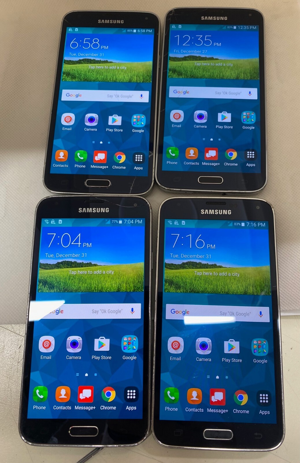 4 of Samsung Galaxy S5 SM-G900v 16GB Verizon / GSM Unlocked)-Broken Digitizer